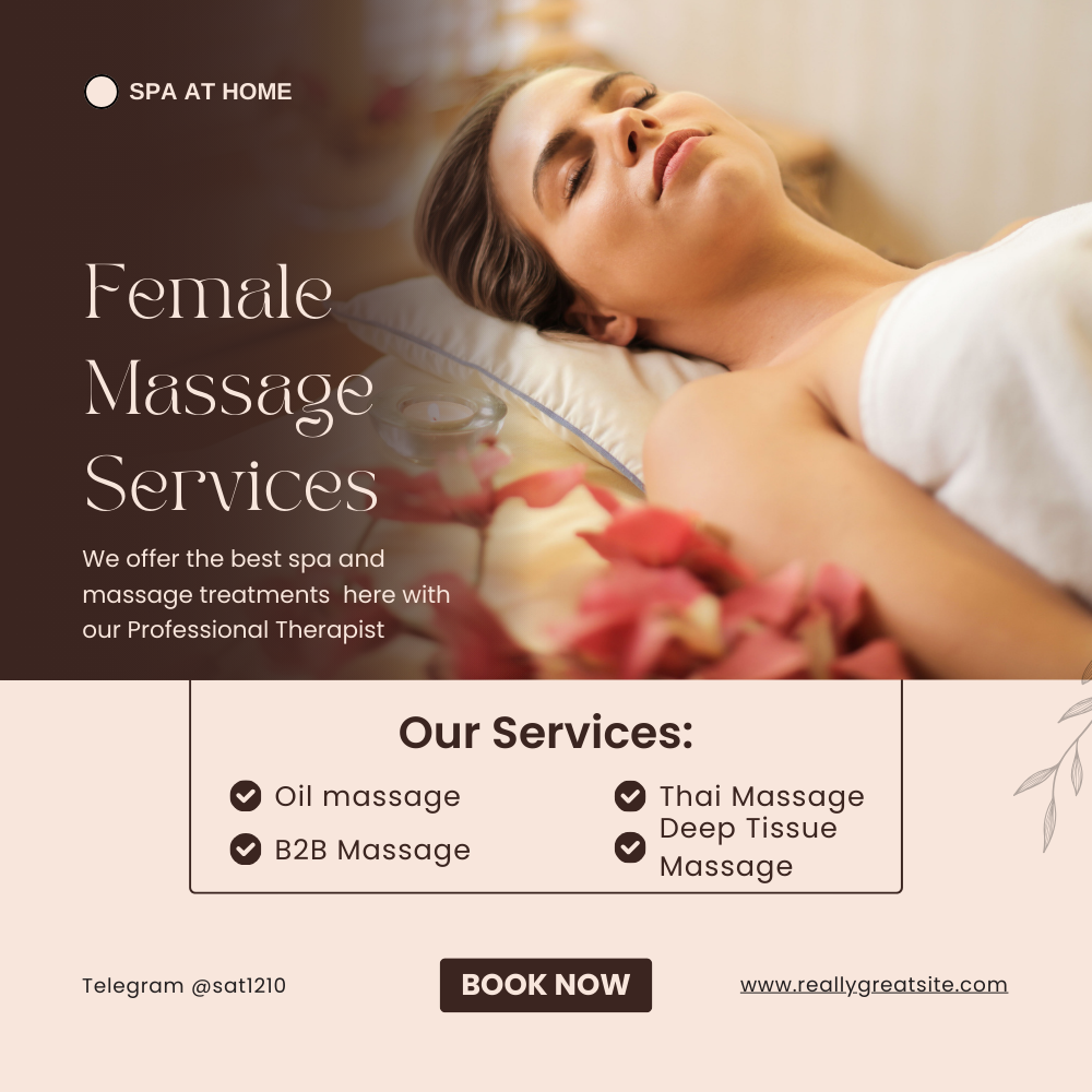 Female Looking For Male Massage Therapist In Noida